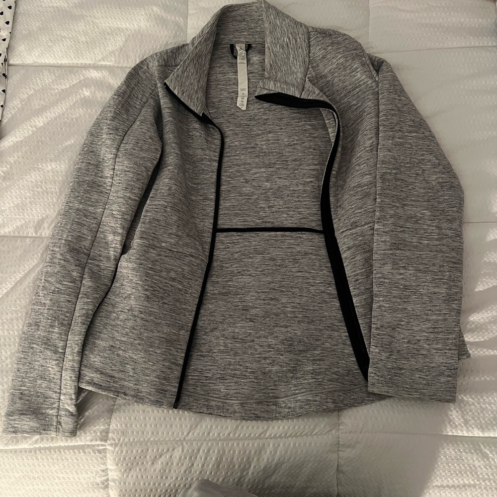 Lululemon Gray Zip-Up Jacket